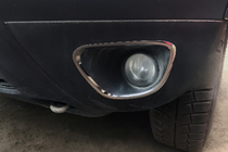Dacia Duster 2008-2018 Coperture fari fendinebbia 2010-2013 (2 pz, acciaio inox) foto 2