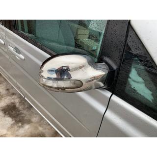Coperture Specchietti Acciaio Inox (2004-2010, Viano, 2 pz) Mercedes Vito W639 2004-2014 foto 4