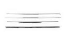 Kia Sorento I BL 2002-2009 Cornici finestrini acciaio inox (4 pz) OmsaLine - Acciaio Inox Italiano foto 3