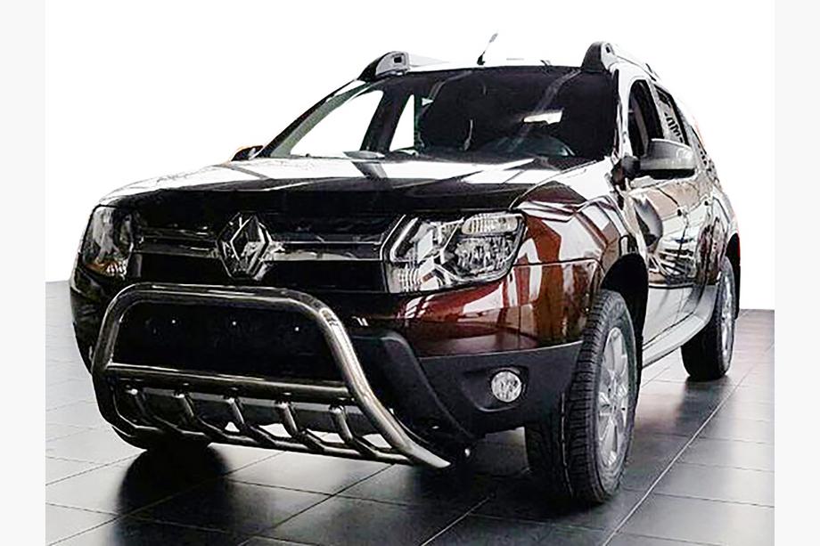 Renault Duster 2008–2017 Parabullbar senza scritta WT003 (acciaio inox) Foto 2
