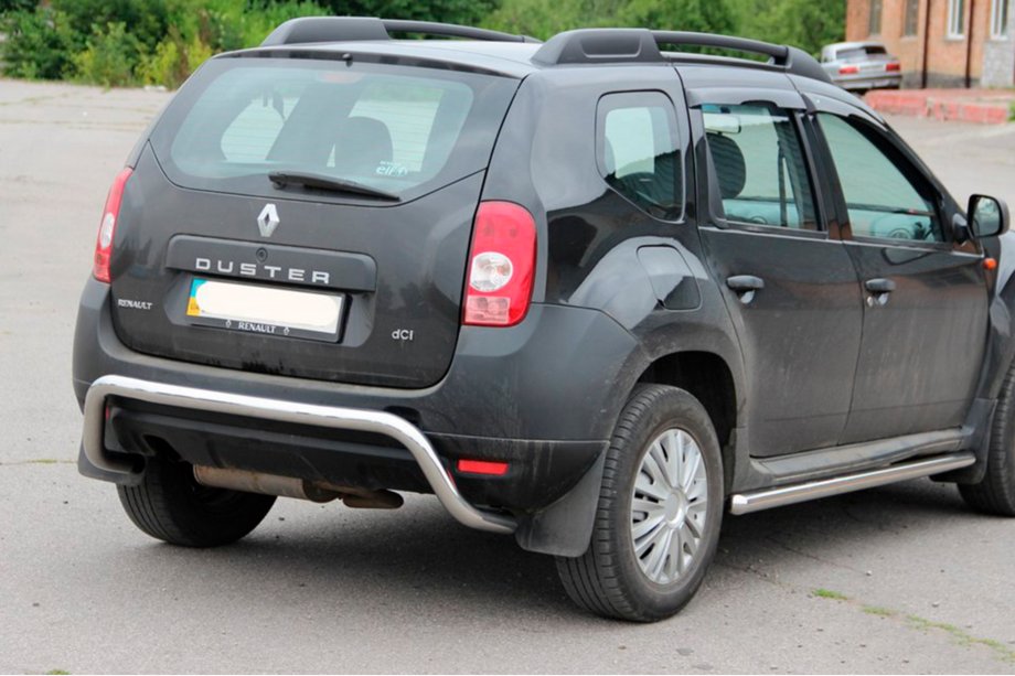 Dacia Duster 2008-2018 Arco posteriore staffa (acciaio inox) Image