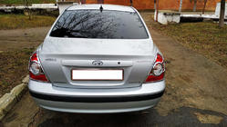 Hyundai Elantra (XD) 2000-2011 Coperture Cromate Fanali Posteriori (2 pz, plastica) foto 1