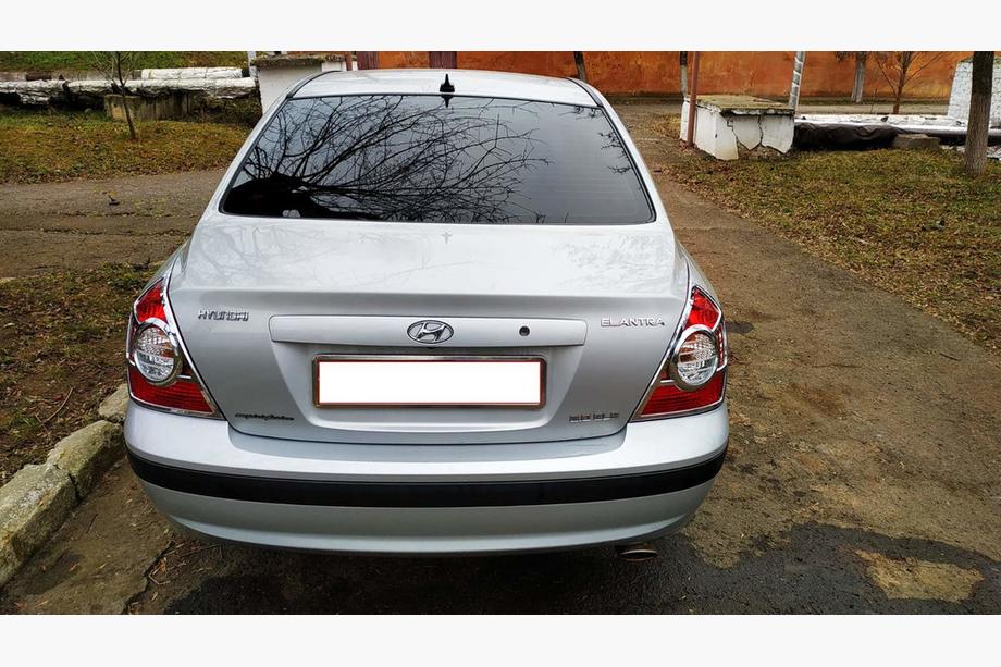 Hyundai Elantra (XD) 2000-2011 Coperture Cromate Fanali Posteriori (2 pz, plastica) Image