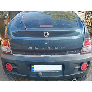 Coperture Cromate Fanali Posteriori (2 pz, plastica) SsangYong Action 2005-2018 foto 2