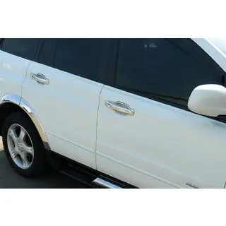 Coperture Maniglie Porta Cromate (4 pz, plastica) SsangYong Action 2005-2018 foto 3