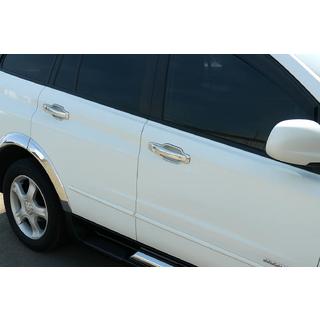 Coperture Maniglie Porta Cromate (4 pz, plastica) SsangYong Kyron 2005-2014 foto 3