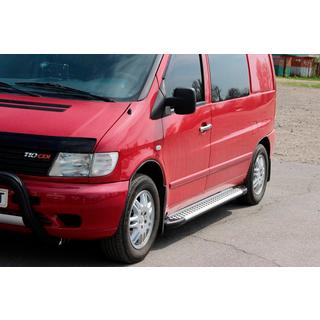 Pedane Laterali Allmond Grey (2 pz, Alluminio) Mercedes Vito W638 1996-2003 foto 3