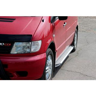 Pedane Laterali Allmond Grey (2 pz, Alluminio) Mercedes Vito W638 1996-2003 foto 4
