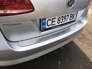 Volkswagen Passat B7 2012-2015 Protezione Paraurti Posteriore Nataniko (Acciaio Inox) foto 5