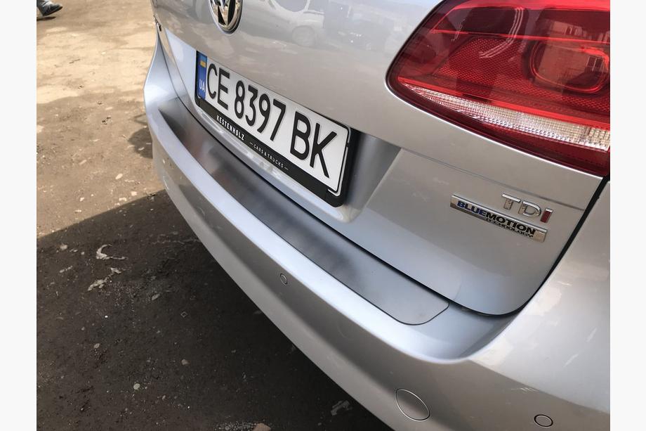 Volkswagen Passat B7 2012-2015 Protezione Paraurti Posteriore Nataniko (Acciaio Inox) Foto 7