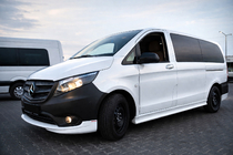 Mercedes Vito/V-class W447 2014- Labbro anteriore paraurti tuning (da verniciare) foto 2