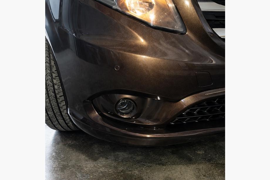 Mercedes Vito/V-class W447 2014- Labbro anteriore paraurti tuning (da verniciare) Foto 4