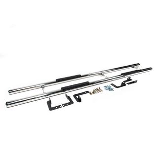 Tubi Laterali (2 pz, Acciaio Inox) Mercedes Vito W639 2004-2014 foto 3