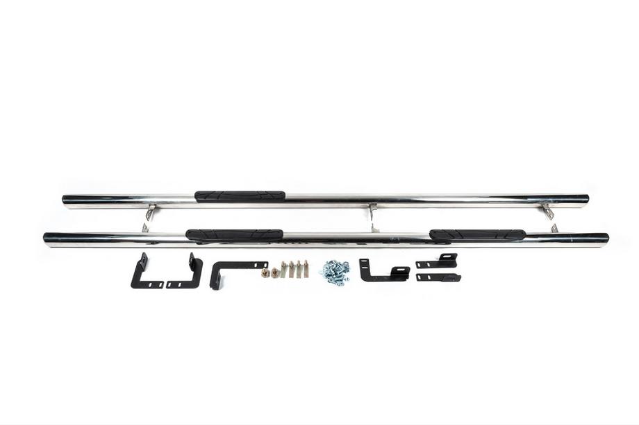 Mercedes Vito W639 2004-2014 Tubi Laterali (2 pz, Acciaio Inox) d70, passo corto/medio (L1/L2) Foto 4