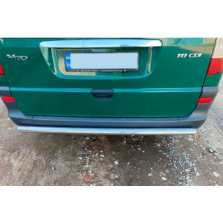 Barra Posteriore AK002 (Acciaio Inox) Mercedes Vito W639 2004-2014 foto 3