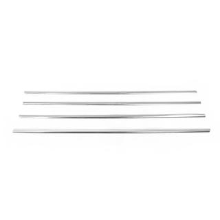 Cornici finestrini acciaio inox (4 pz) Mazda 3 2003-2009 foto 4