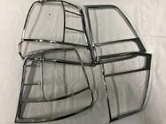 Toyota Land Cruiser 200 2007-2021 Coperture Cromate Fanali Posteriori (2008-2012, 4 pezzi, Plastica) foto 2