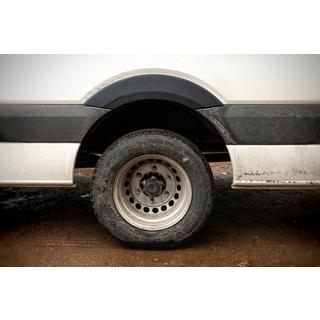 Allargatori passaruota larghi (4 pz, neri) Volkswagen Crafter 2006-2016 foto 2