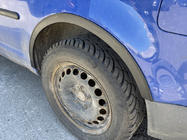 Volkswagen Caddy 2004-2010 Allargatori passaruota (nero opaco) foto 10