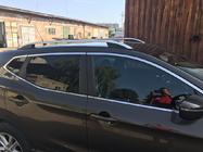 Nissan Qashqai 2014-2021 Barre Portatutto Skyport GREY foto 6