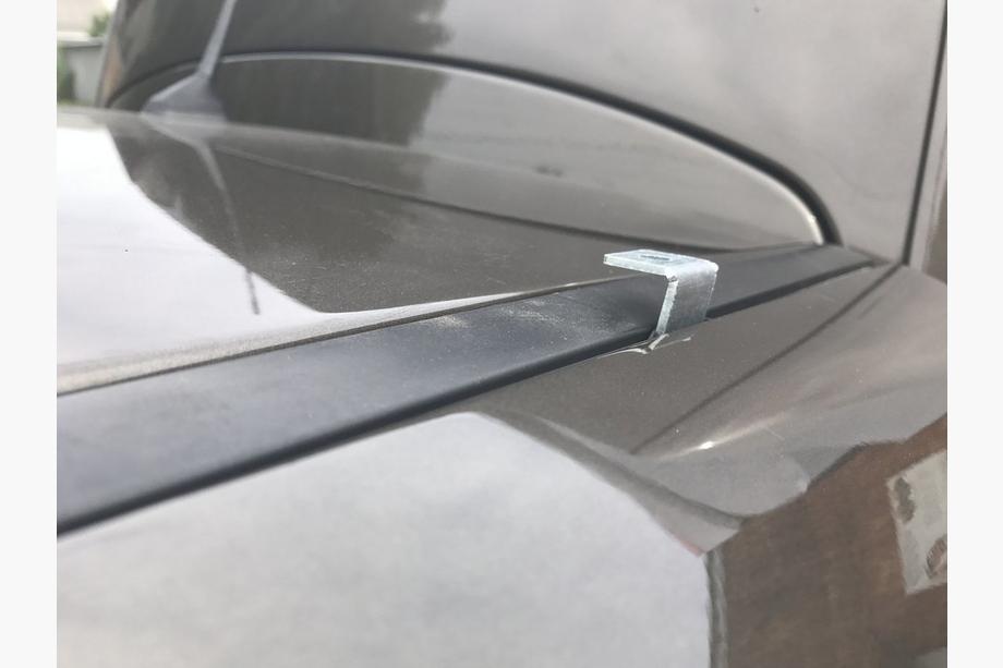 Nissan Qashqai 2014-2021 Barre Portatutto Skyport GREY Foto 4