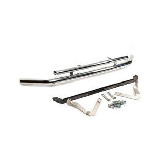 Protezione frontale doppio tubo 60/48mm inox foto 4