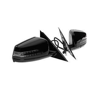 Specchietti retrovisori laterali restyling (2 pz, neri) Mercedes S-сlass W221 2005-2013 foto 3