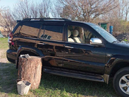 Toyota Land Cruiser Prado 120 2002-2009 Barre Tetto Design Originale (2 pz) foto 3