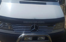 Mercedes Sprinter W901/902/903/904/905 1995–2006 Coperture griglia cromate (1995-2000, 12 pezzi, acciaio inox) foto 3