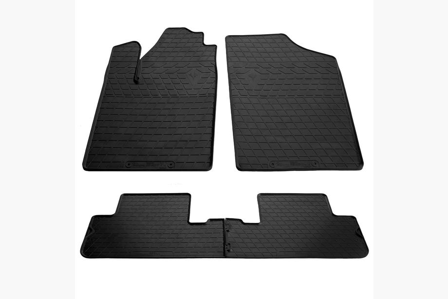Peugeot Partner 1996-2008 Tappetini in gomma (Stingray) 2 pz, Premium - gomma inodore Foto 2