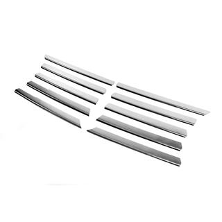 Coperture griglia cromate (10 pezzi, acciaio inox) Mercedes Vito W638 1996-2003 foto 3