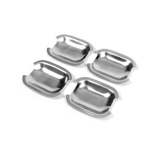 Coperture maniglie in acciaio inox (4 pz) Mercedes E-class W124 1984–1997 foto 4