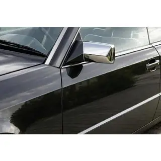 Coperture Specchietti (2 pz, Acciaio Inox)