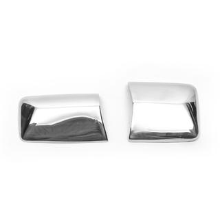 Coperture Specchietti (2 pz, Acciaio Inox) Mercedes E-class W124 1984–1997 foto 4