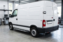 Nissan Interstar 2002-2010 Pedane Laterali Sunrise (2 pz, Alluminio) foto 1