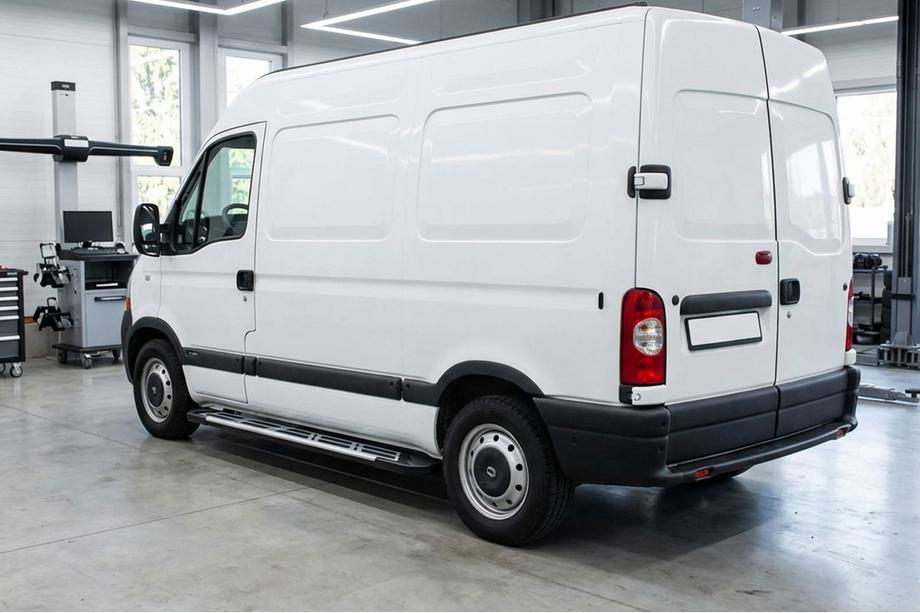 Nissan Interstar 2002-2010 Pedane Laterali Sunrise (2 pz, Alluminio) Image