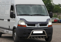 Nissan Interstar 2002-2010 Protezione Anteriore WT003 (Acciaio Inox) foto 3