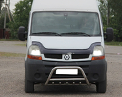 Nissan Interstar 2002-2010 Protezione Anteriore WT003 (Acciaio Inox) foto 1