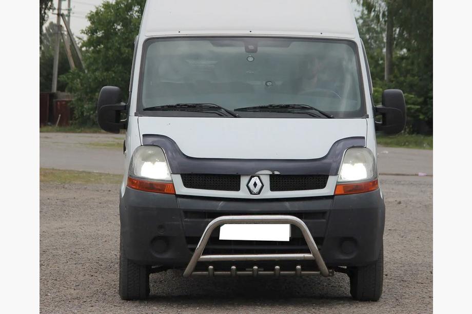 Nissan Interstar 2002-2010 Protezione Anteriore WT003 (Acciaio Inox) Image