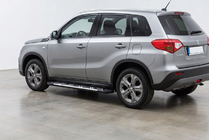 Suzuki Vitara 2015- Pedane Laterali Sunrise (2 pz, Alluminio) foto 1
