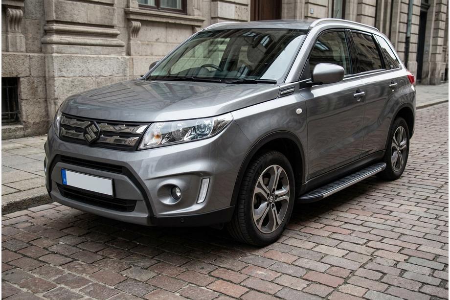Suzuki Vitara 2015- Pedane Laterali Duru (2 pz, Alluminio) Image