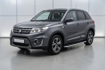 Suzuki Vitara 2015- Pedane Laterali Maydos V1 (2 pz, Alluminio e Acciaio Inox) foto 1