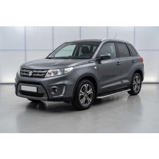 Pedane Laterali Maydos V1 (2 pz, Alluminio e Acciaio Inox) Suzuki Vitara 2015- foto 1