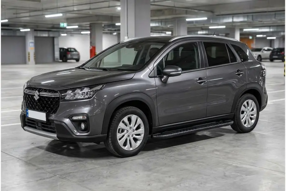 Suzuki Vitara 2015- Pedane Laterali Bosphorus Black (2 pz, Alluminio) Image