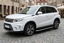 Suzuki Vitara 2015- Pedane Laterali Tayga Grey (2 pz, Alluminio) foto 1