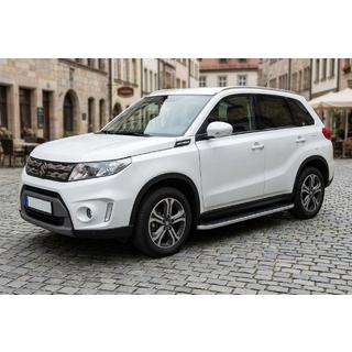 Pedane Laterali Tayga Grey (2 pz, Alluminio) Suzuki Vitara 2015- foto 1