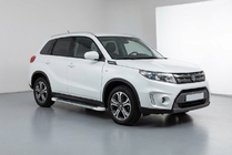 Suzuki Vitara 2015- Pedane Laterali Allmond White (2 pz, Alluminio) foto 1