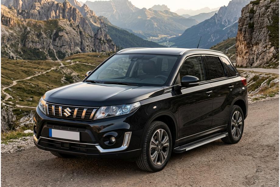 Suzuki Vitara 2015- Pedane Laterali Maya (2 pz, Alluminio) Image