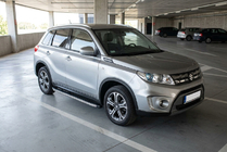Suzuki Vitara 2015- Pedane Laterali BlackLine (2 pz, Alluminio) foto 1