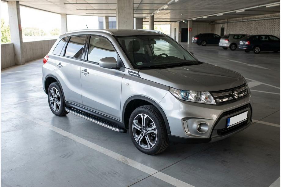 Suzuki Vitara 2015- Pedane Laterali BlackLine (2 pz, Alluminio) Image